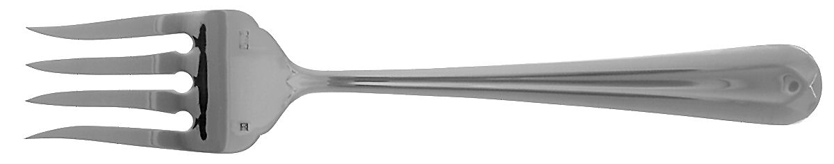 Deneuve (Stainless) Large Solid Cold Meat Serving Fork by Retroneu-1