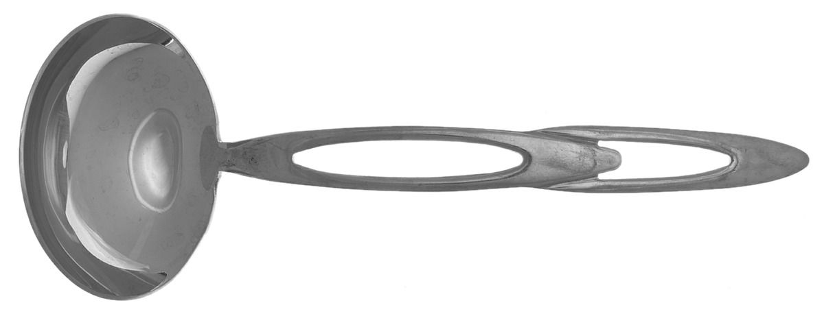 Double Loop (Stainless) Solid Gravy Ladle by Retroneu-1