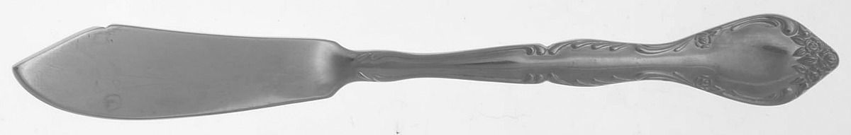 Elegance (Stainless) Flat Handle Master Butter Knife by Retroneu-1