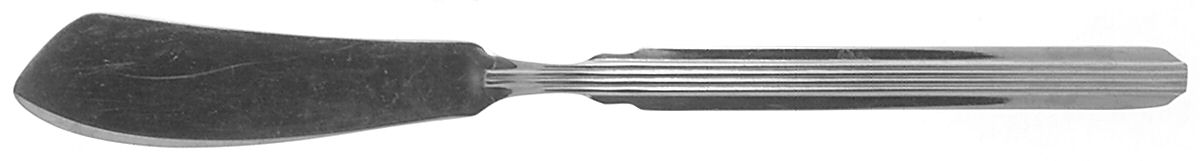 Empire State (Stainless) Flat Handle Master Butter Knife by Retroneu-1