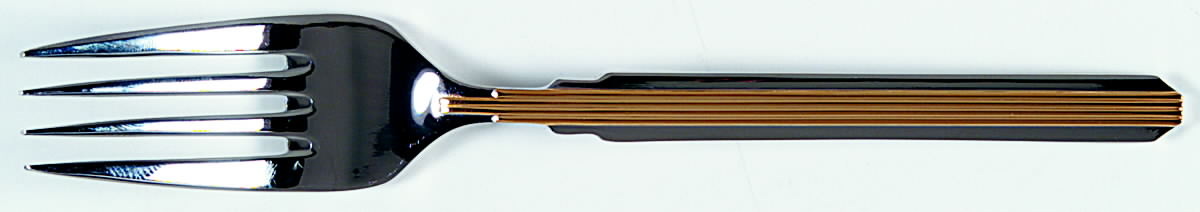 Empire State-Gold (Stainless) Individual Salad Fork by Retroneu-1