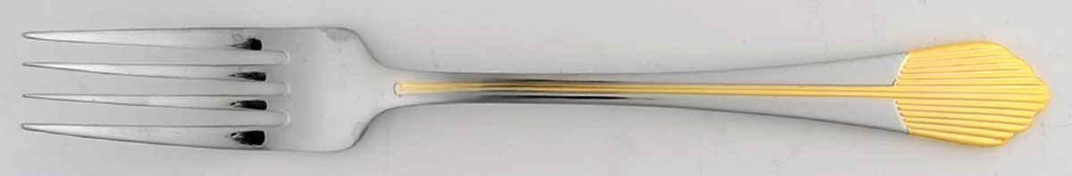 Flare (Stainless-Gold Accent) Fork by Retroneu-1