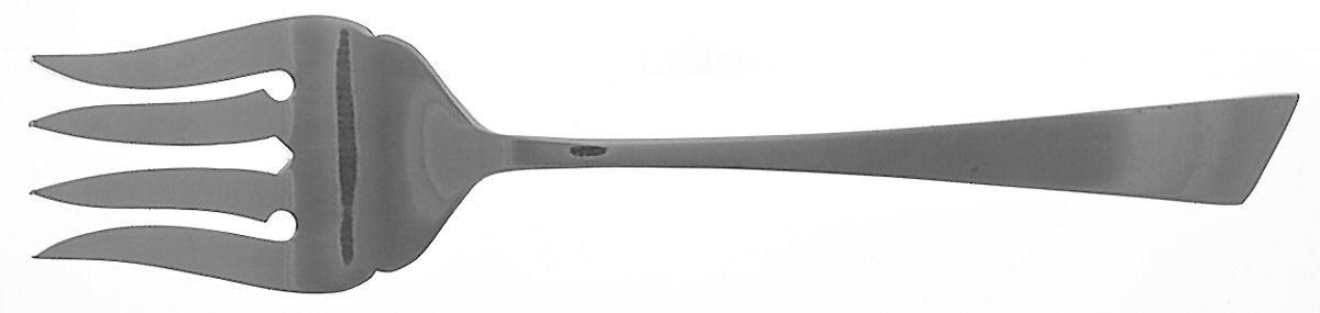 Futura (Stainless) Solid Serving Fork by Retroneu-1