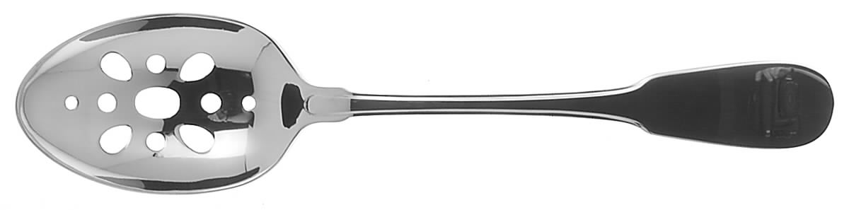 Haverhill (Stainless-Glossy Fin) Pierced Tablespoon (Serving Spoon) by Retroneu-1