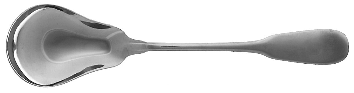 Haverhill (Stainless-Glossy Fin) Sugar Spoon by Retroneu-1