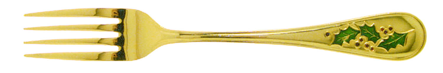 Hollyday (Gold Electroplate) Fork by Retroneu-1