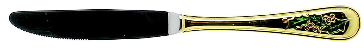 Hollyday (Gold Electroplate) Modern Hollow Knife by Retroneu-1