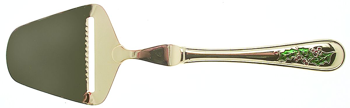 Hollyday (Gold Electroplate) Cheese Plane Solid Piece by Retroneu-1
