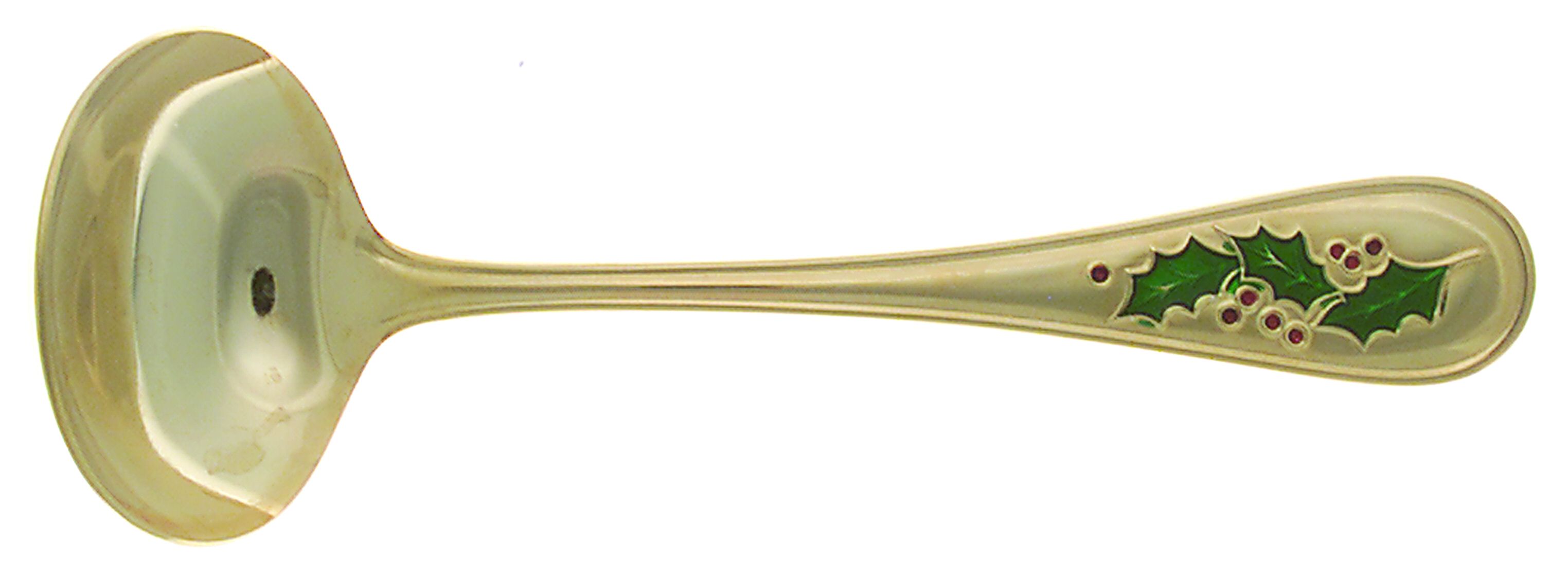 Hollyday (Gold Electroplate) Solid Gravy Ladle by Retroneu-1