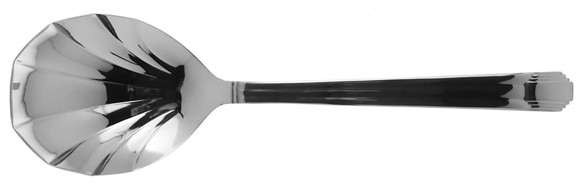 Ile De France (Stainless) Solid Serving Spoon by Retroneu-1