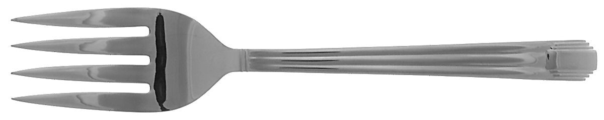 Ile De France (Stainless) Solid Serving Fork by Retroneu-1
