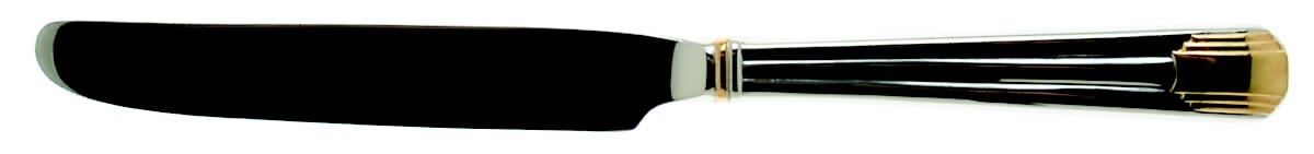 Ile De France (Stainless-Gold Accent) New French Hollow Knife by Retroneu-1