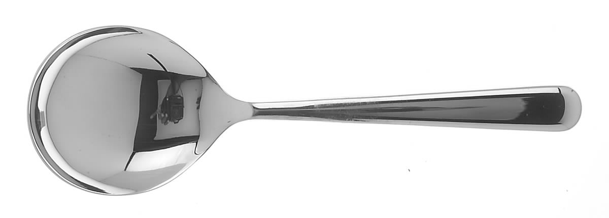 Image (Stainless) Solid Serving Spoon by Retroneu-1