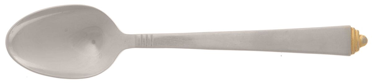 Imperiale (Stainless, Gold Accent) Teaspoon by Retroneu-1