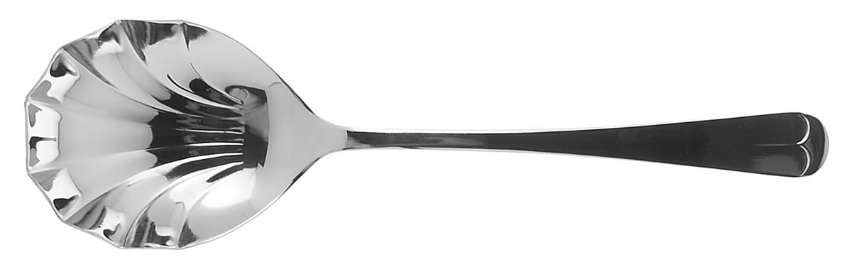 Jamestown (Stainless) Solid Serving Spoon by Retroneu-1
