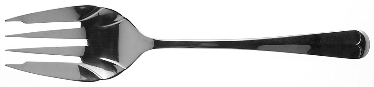 Jamestown (Stainless) Solid Serving Fork by Retroneu-1