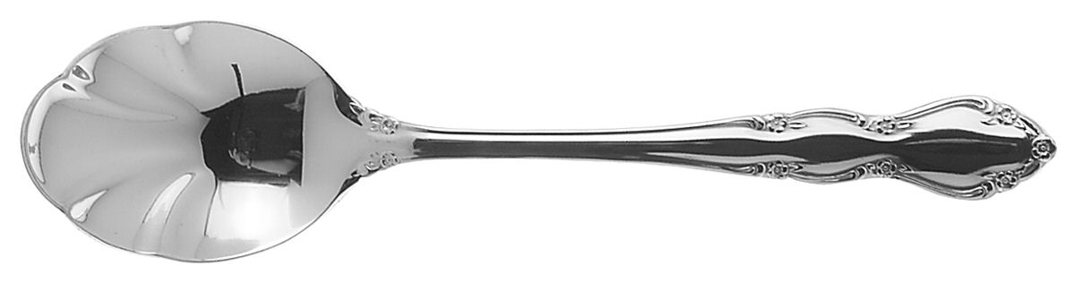 Jenna (Stainless) Sugar Shell Spoon by Retroneu-1