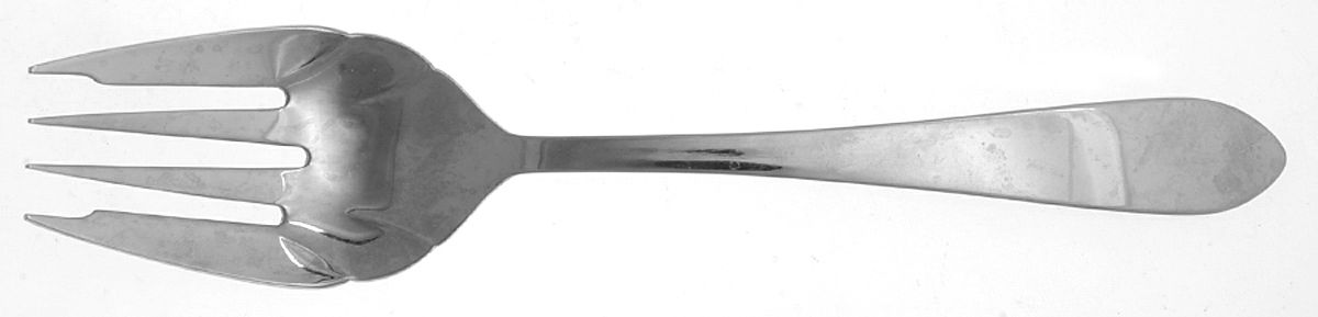 Kent (Stainless) Solid Serving Fork by Retroneu-1