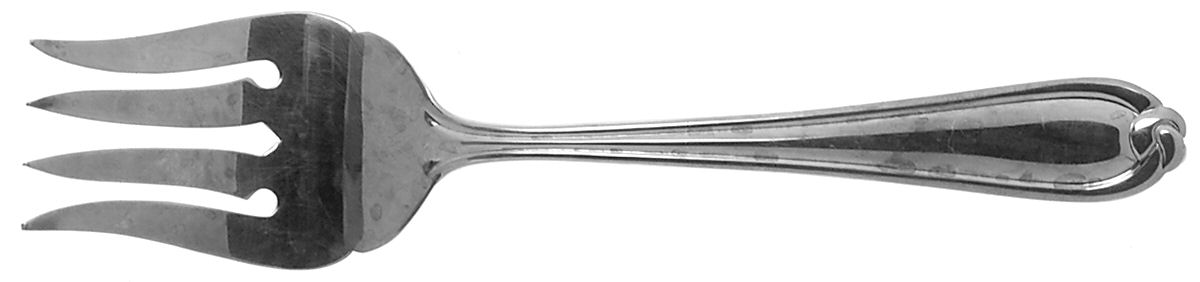Knottingham (Silverplate) Solid Serving Fork by Retroneu-1