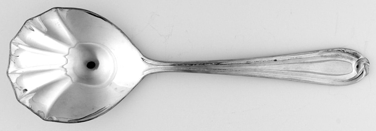 Knottingham (Silverplate) Solid Serving Spoon by Retroneu-1