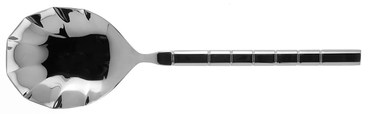 Linear (Stainless) Solid Serving Spoon by Retroneu-1