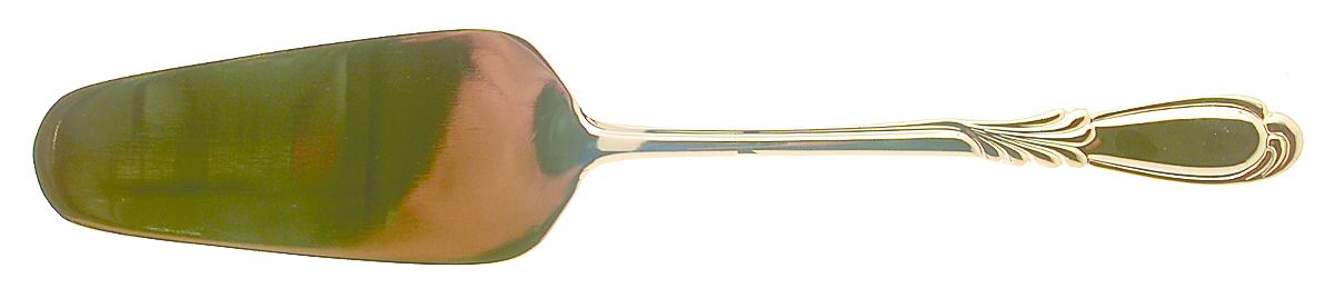 Linda Gold (Gold Electroplate) All Stainless Pie Server by Retroneu-1