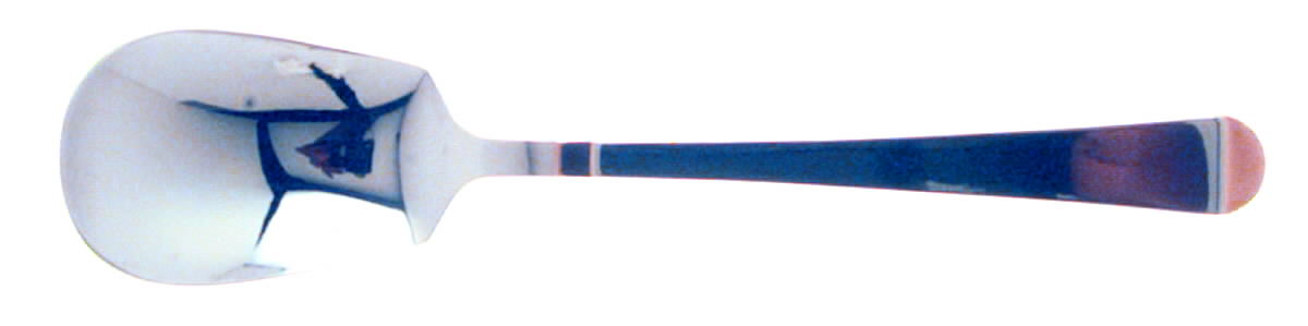 Melage-Gold (Stainless, Gold Accent) Sugar Spoon by Retroneu-1