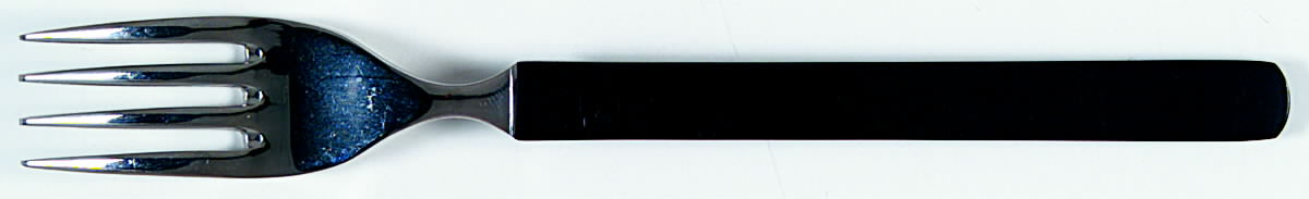 Midnight (Stainless, Matte Handle) Individual Salad Fork by Retroneu-1