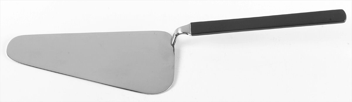 Midnight (Stainless, Matte Handle) Pie and Cake Server, Solid Piece by Retroneu-1