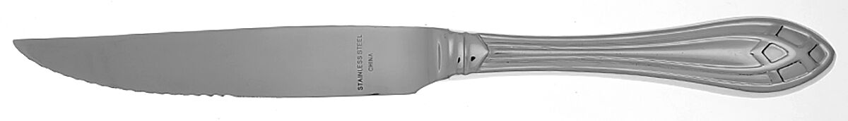 Noblis (Stainless) Steak Knife Individual Hollow, Serrate HC by Retroneu-1