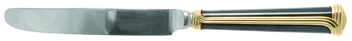 Noir d'Or (Stainless, Black-Gold Accent) New French Hollow Knife by Retroneu-1