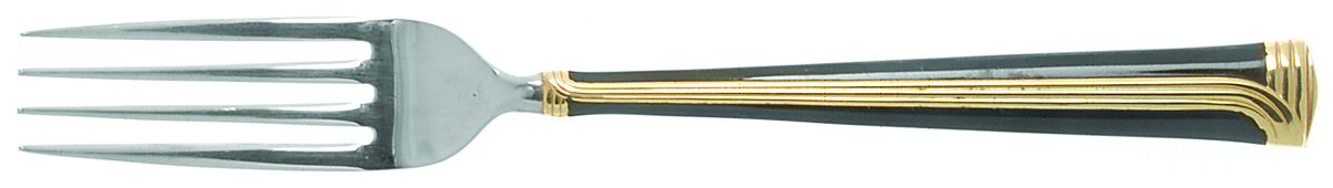 Noir d'Or (Stainless, Black-Gold Accent) Fork by Retroneu-1