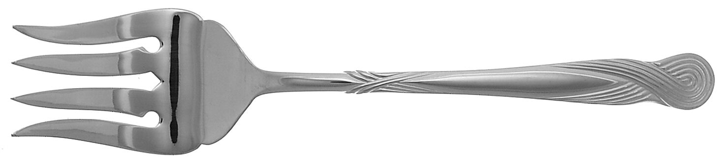 Octave (Stainless) Solid Serving Fork by Retroneu-1