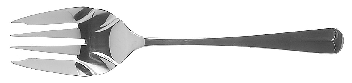 Old Vic (Stainless) Medium Solid Cold Meat Serving Fork by Retroneu-1