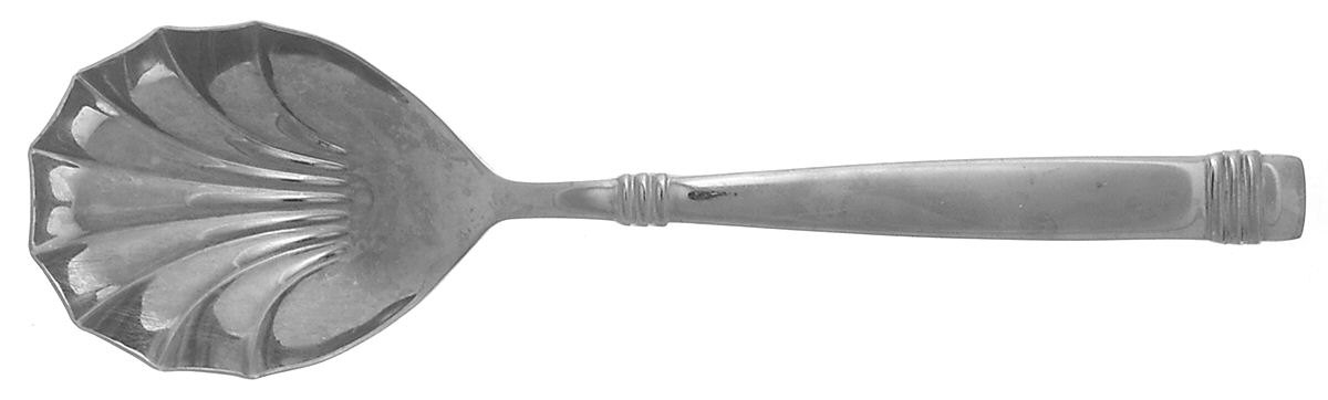 Orion (Stainless) Solid Serving Spoon by Retroneu-1