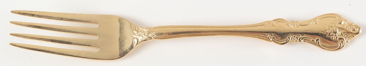 Paloma (Gold Electroplate) Fork by Retroneu-1