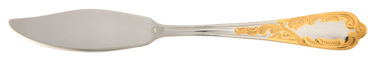 Pegasus Gold (Stainless) Flat Handle Master Butter Knife by Retroneu-1