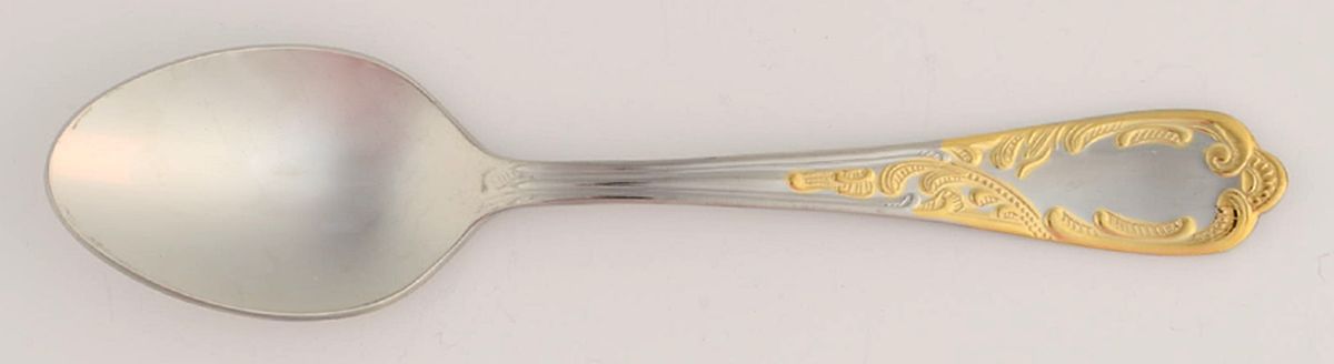 Pegasus Gold (Stainless) Teaspoon by Retroneu-1