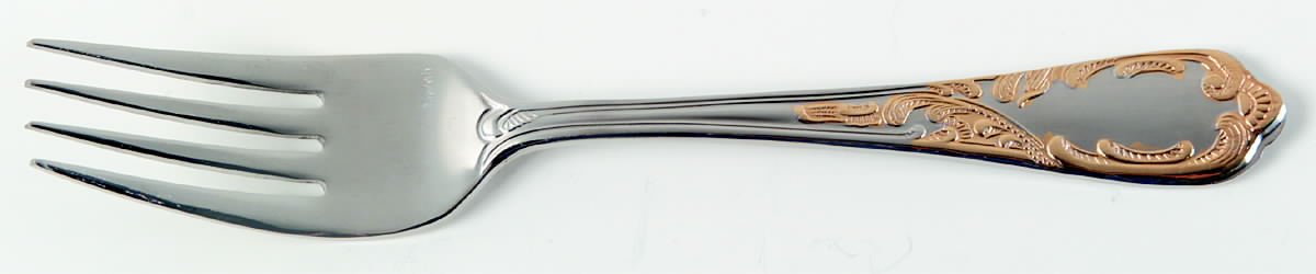 Pegasus Gold (Stainless) Individual Salad Fork by Retroneu-1