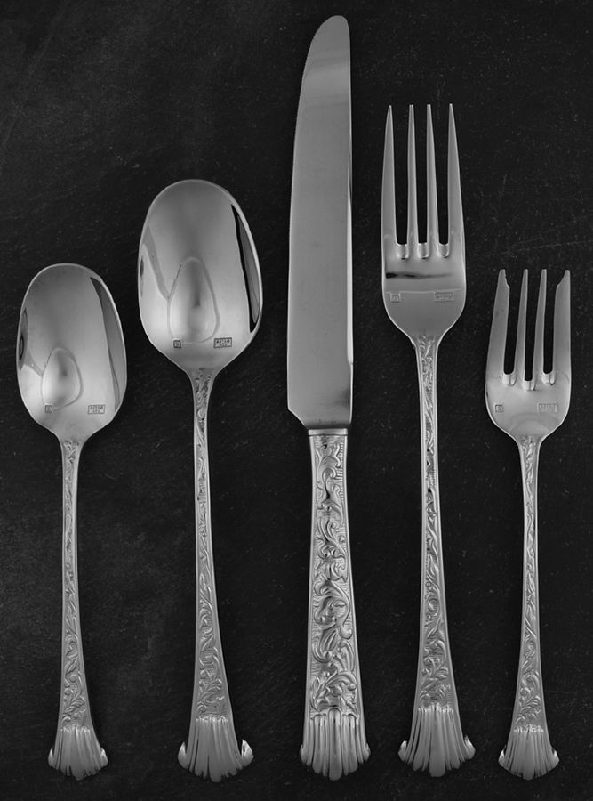 Provence (Stainless) 5 Piece Place Setting by Retroneu-1