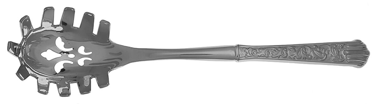 Provence (Stainless) Pasta Server with Stainless Bowl HC by Retroneu-1