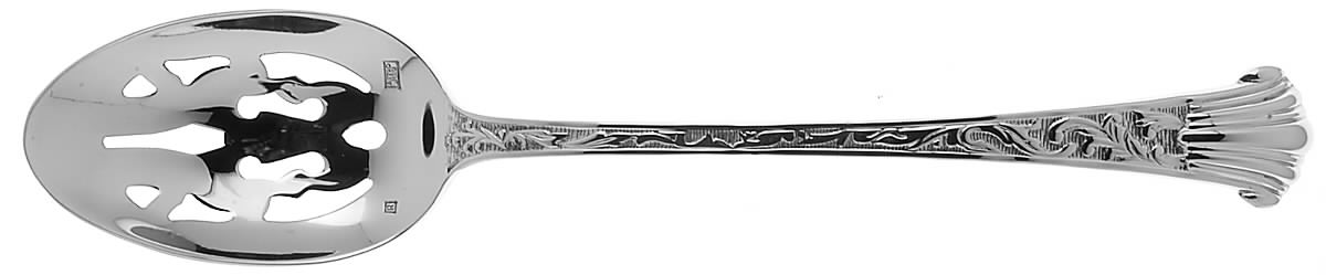 Provence (Stainless) Pierced Tablespoon (Serving Spoon) by Retroneu-1