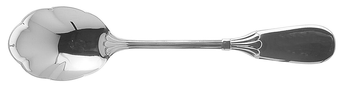 Prince of Wales (Stainless) Sugar Shell Spoon by Retroneu-1