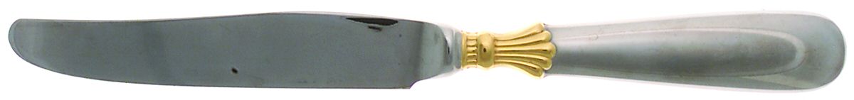 Prince of Wales-Gold Accent (Stainless) New French Hollow Knife by Retroneu-1