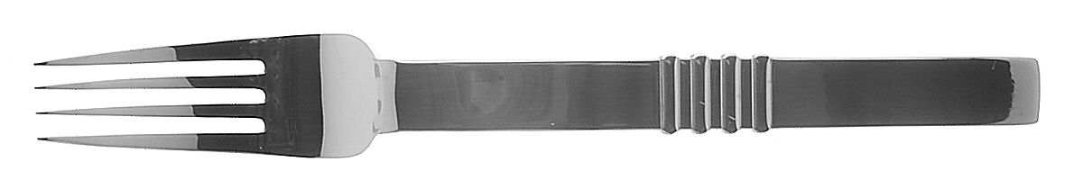 Quattro (Stainless) Solid Serving Fork by Retroneu-1
