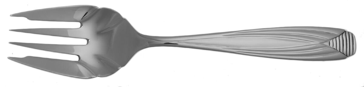 Rebecca (Stainless) Solid Serving Fork by Retroneu-1