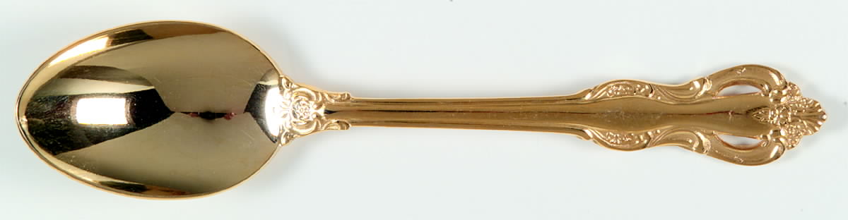 Regence (Gold Electroplate) Teaspoon by Retroneu-1