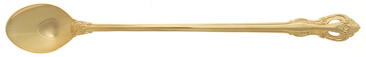 Regence (Gold Electroplate) Iced Tea Spoon by Retroneu-1