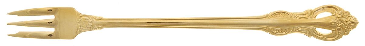 Regence (Gold Electroplate) Cocktail/Seafood Fork by Retroneu-1
