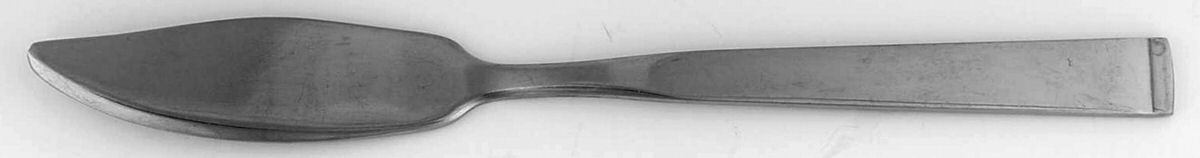 Ridge (Stainless) Flat Handle Master Butter Knife by Retroneu-1
